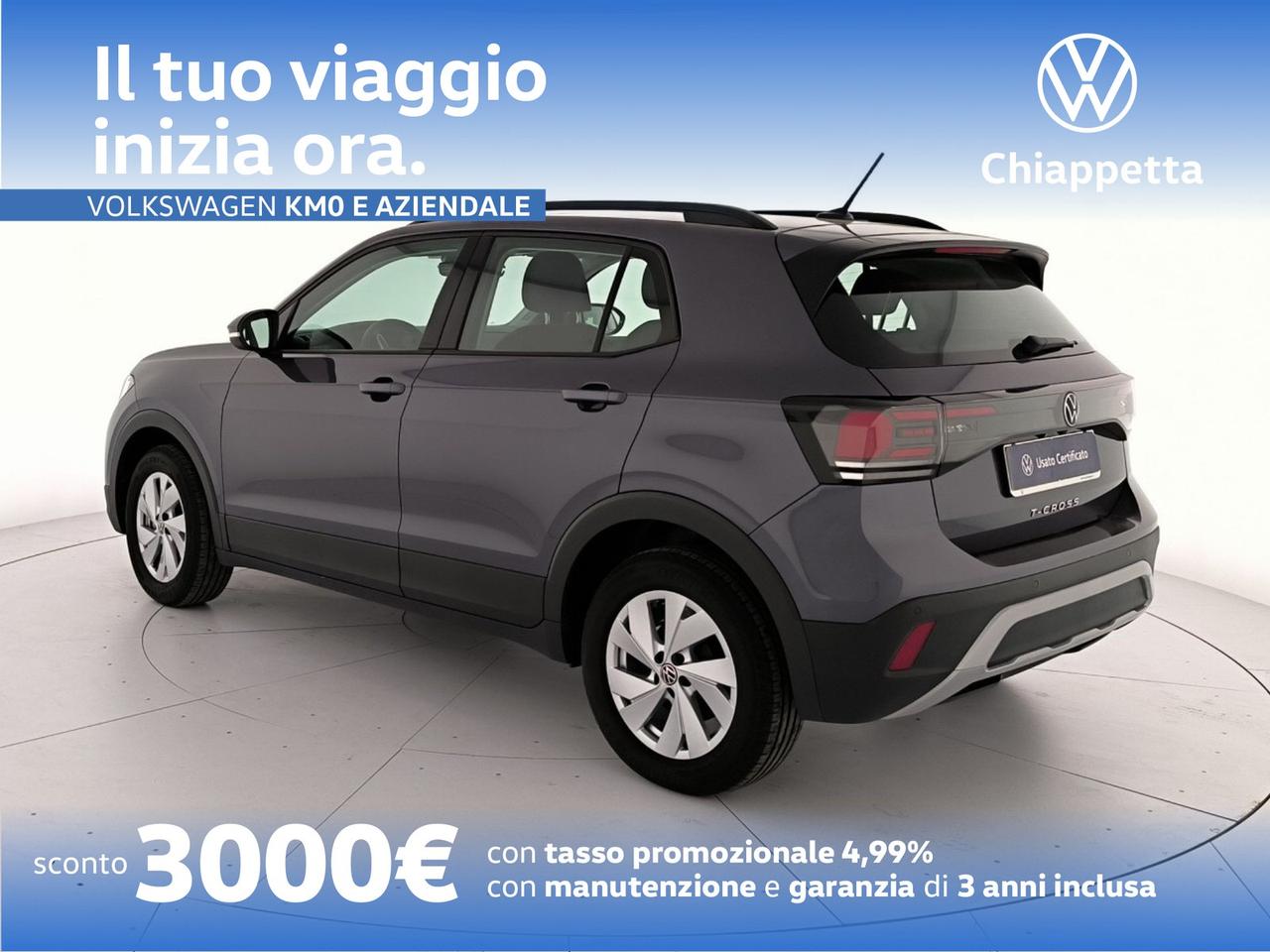 Volkswagen T-Cross 1.0 tsi life 95cv