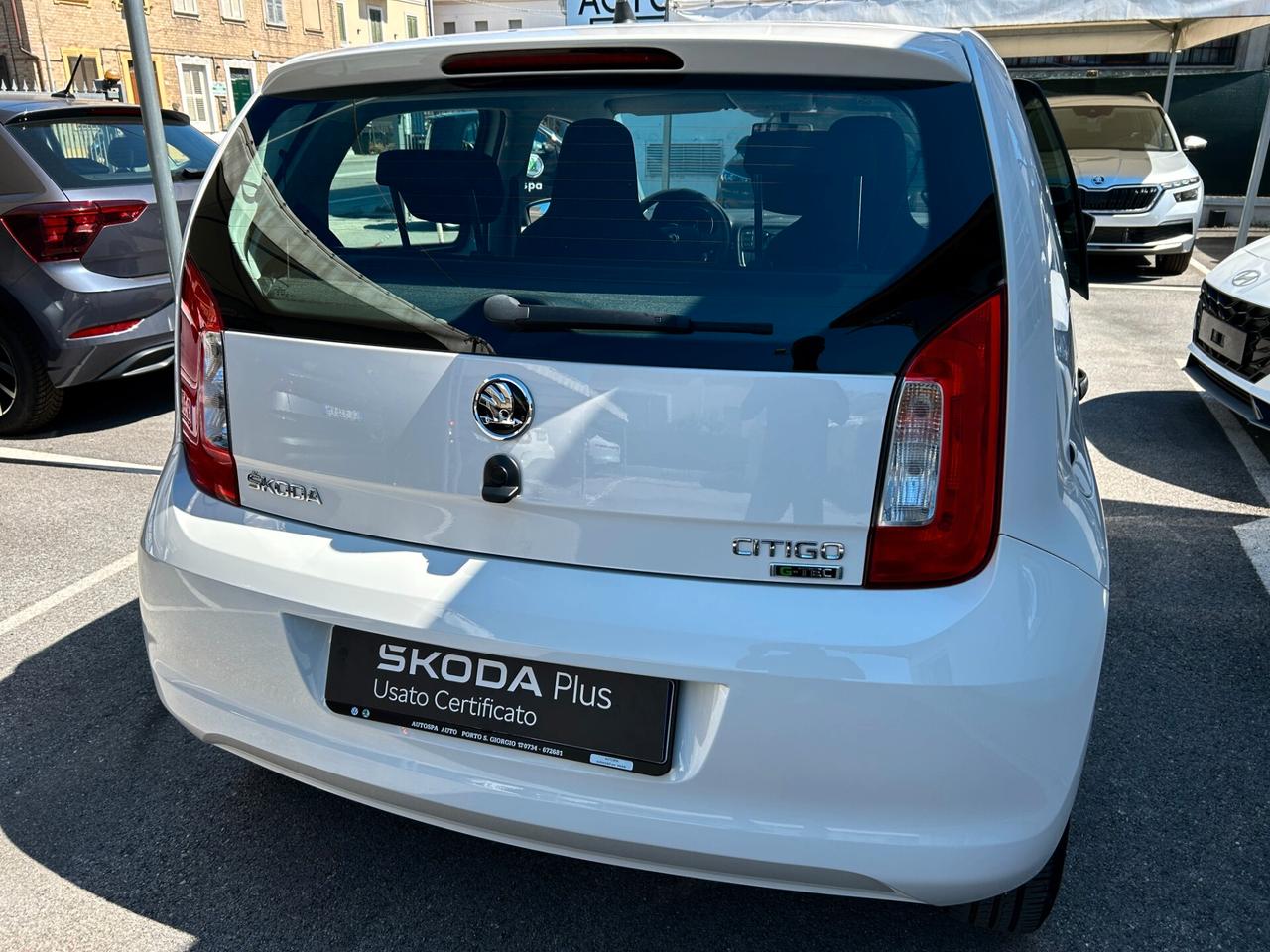 Skoda Citigo 1.0 MPI 5 porte Active G-Tec