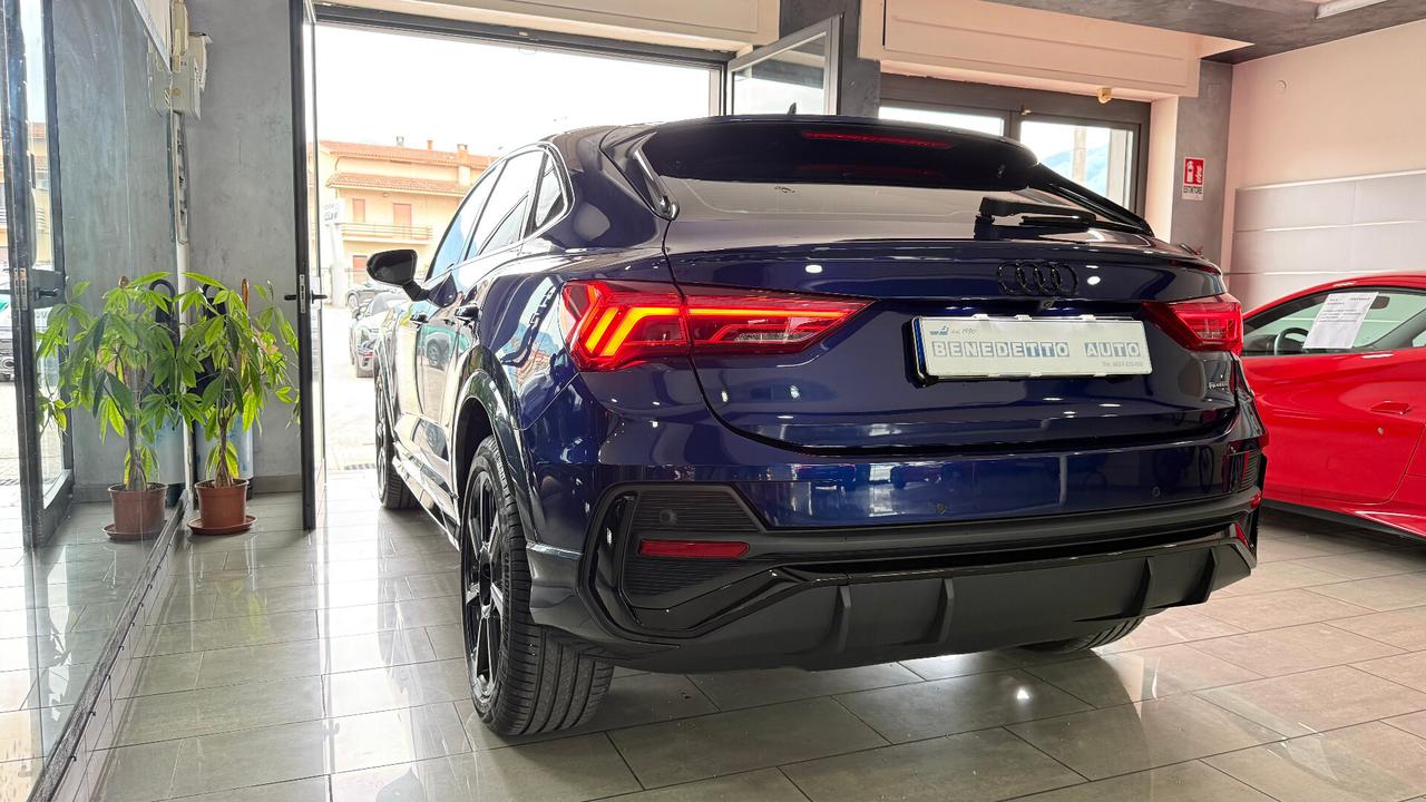 AUDI Q3 SPORTBACK 2.0 TDI QUATTRO S LINE S TRONIC IDENTITY BLACK