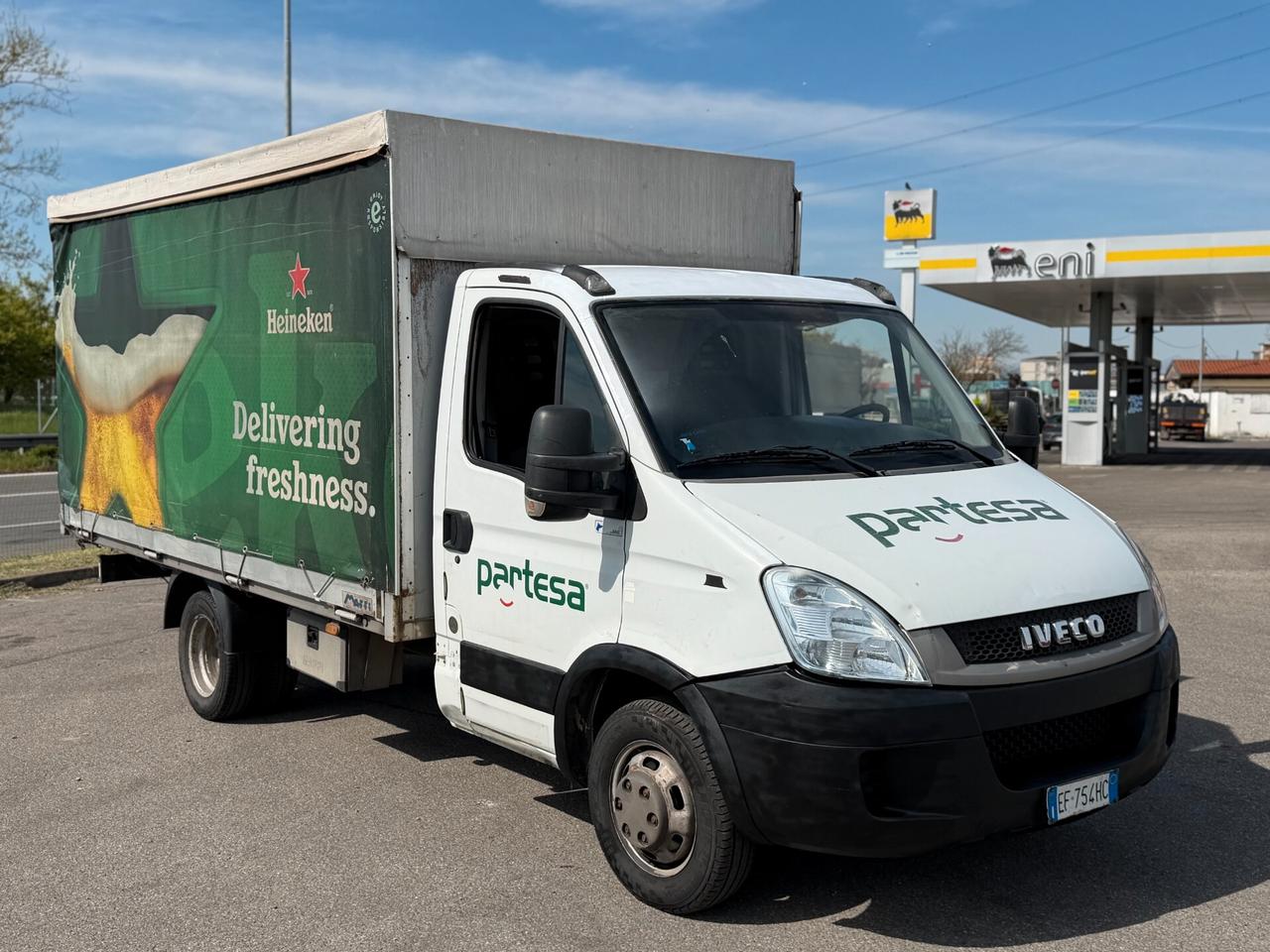 Iveco Daily 35C14 3.0 HPT cassone fisso Telo da 4,30m