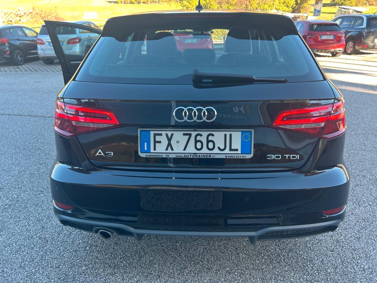 AUDI A3 S-LINE Sportback 30 1.6 tdi Sport 116cv "MANUALE"