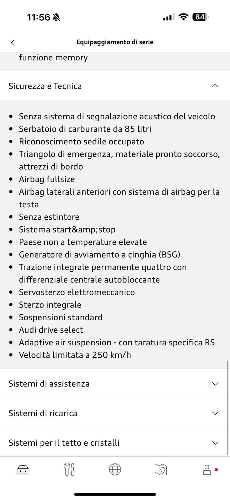 Audi Q8 RS TFSI V8 quattro tiptronic