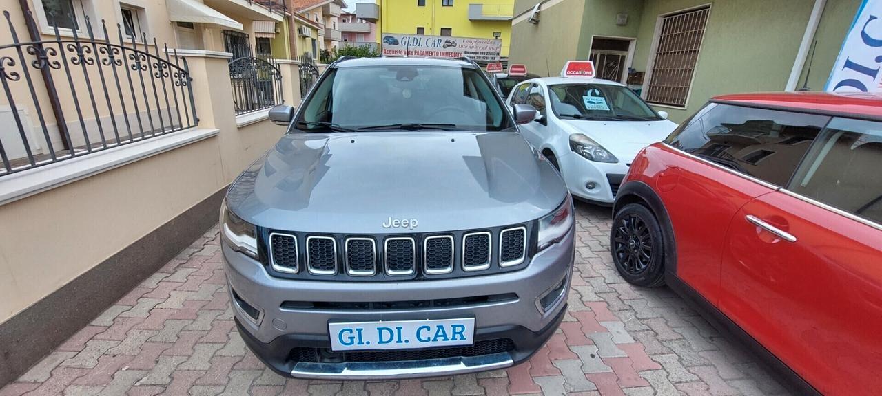 JEEP COMPASS 2WD 1,6 DIESEL 120 CV LIMITED PELLE NAVI TELEFONO LEGA STRAFULL IMPECCABILE