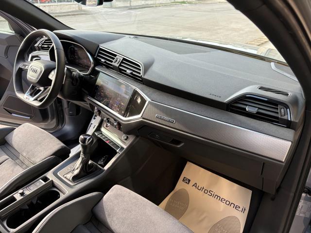 AUDI RS Q3 SPB Sportback quattro S tronic SCARICO SPORT. RS