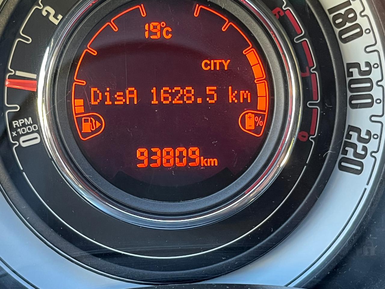 FIAT 500 1.0 HYBRID (BENZINA/ELETTRICA) ANCHE PER NEOPATENTATI - KM 93809