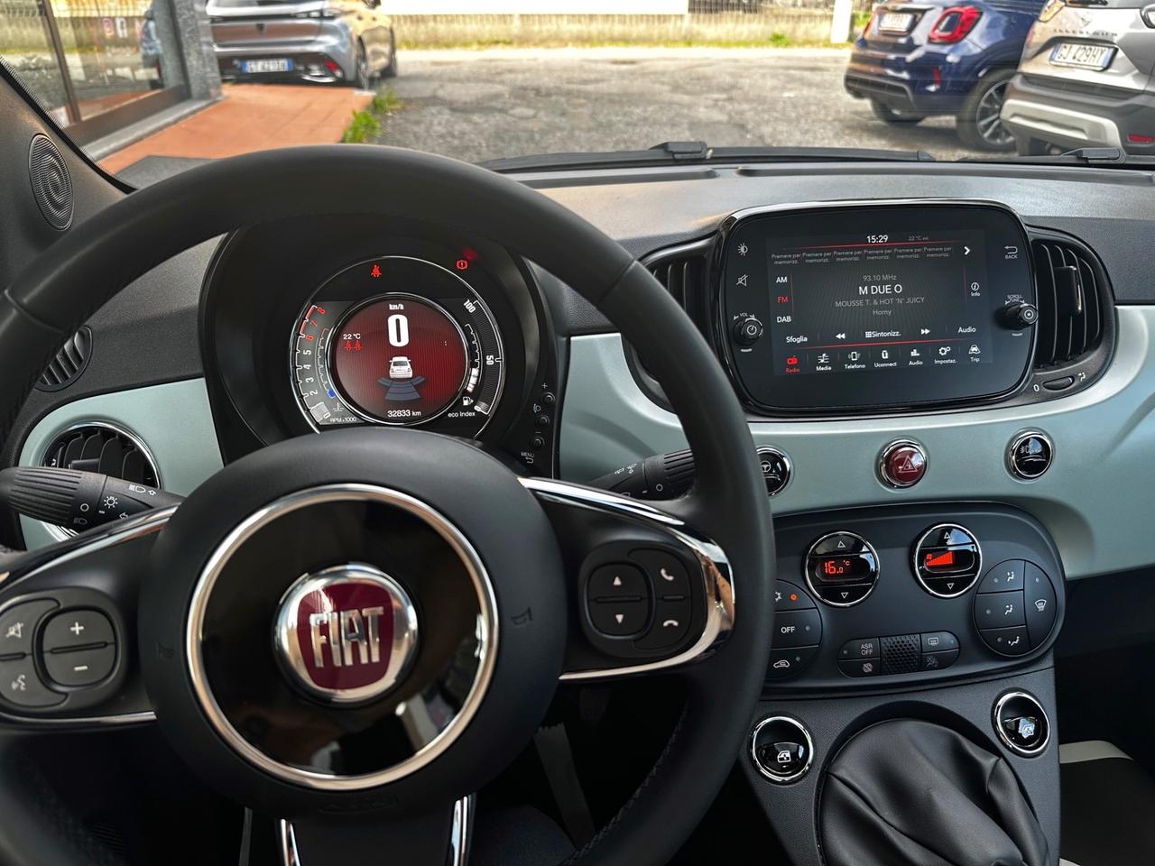 Fiat 500 Hybrid Clima Auto Tetto Pano PREZZO REALE!