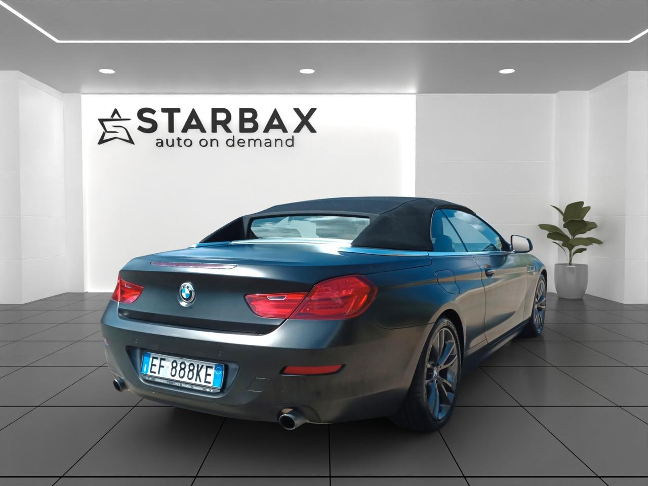 Bmw 640i Cabrio Futura Head Up display Interni in pelle FULL