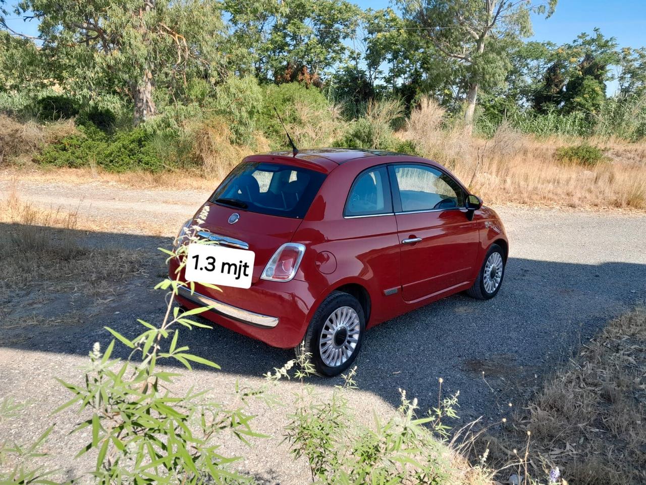 Fiat 500 1.3 Multijet 16V 75 CV Lounge rossa