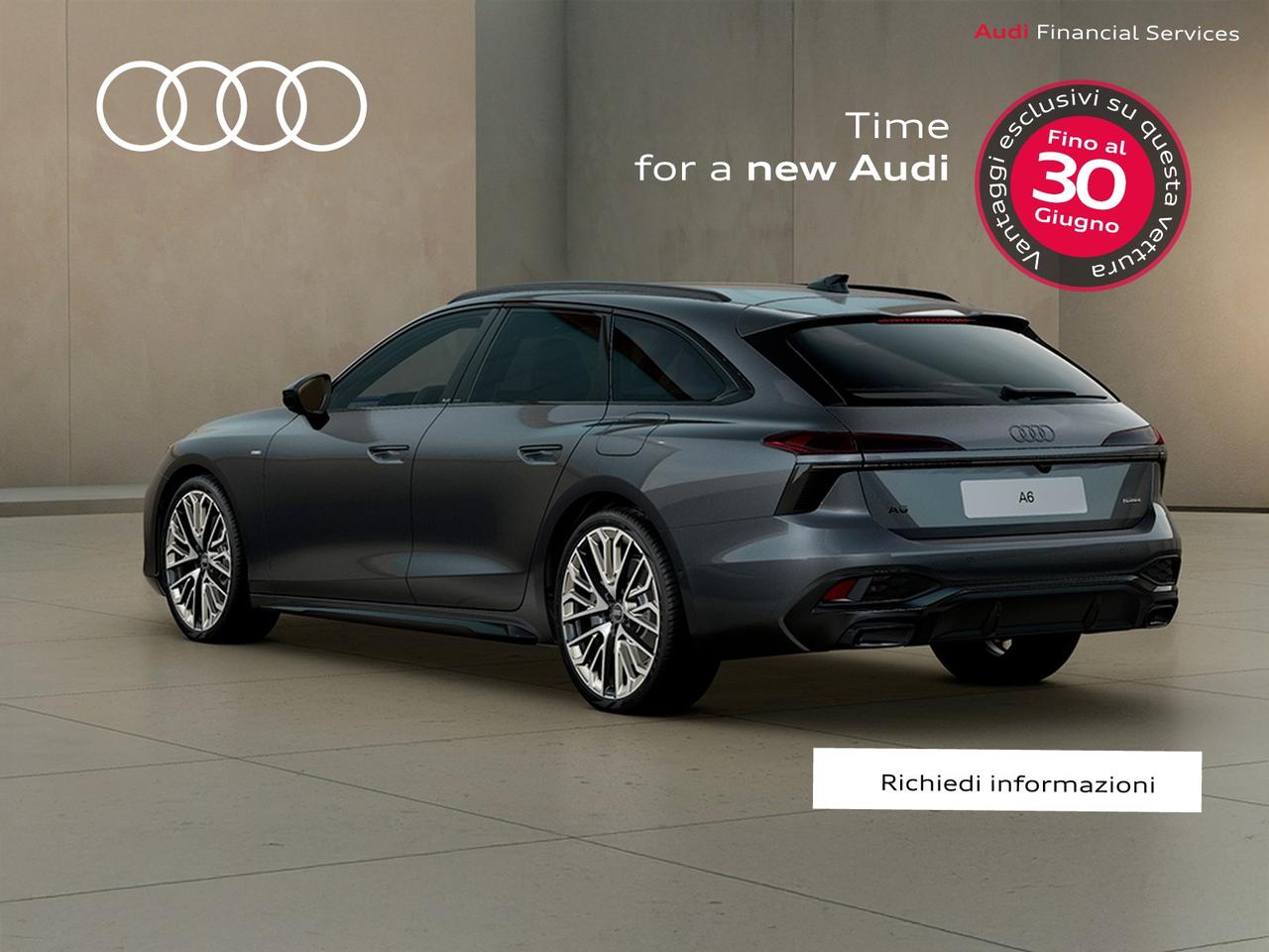 Audi A6 avant 2.0 e-hybrid s line edition quattro 299cv s-tronic