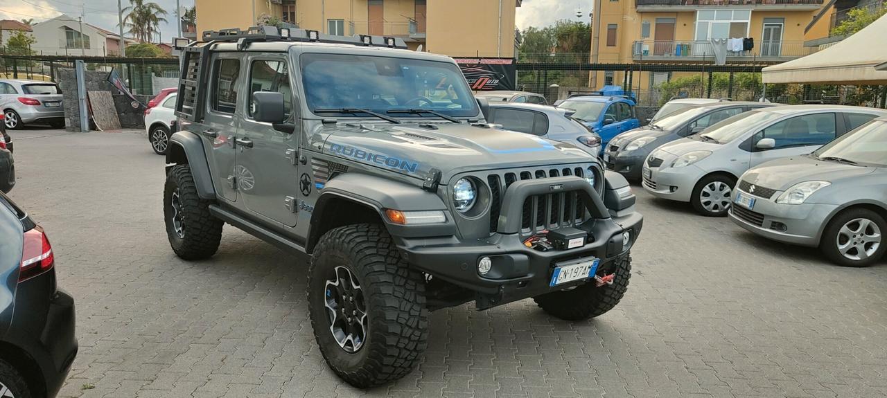 Jeep Wrangler Unlimited 2.0 PHEV ATX 4xe Rubicon preparata