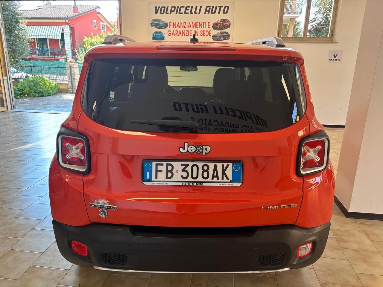 JEEP RENEGATE ANNO 2015 DS 1.6 ADATTA NEOPATENTATI KM 161 MILA