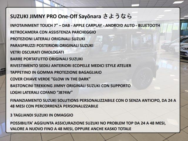 SUZUKI Jimny 1.5 5MT PRO (N1) ALLESTIMENTO ONE-OFF SAYONARA