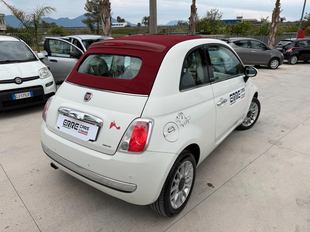 FIAT 500C 2012 1.2 BENZINA 69 CV *CABRIO