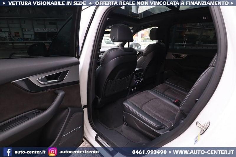 Audi Q7 50 TDI 3.0 quattro SLINE S-LINE 7POSTI GANCIO