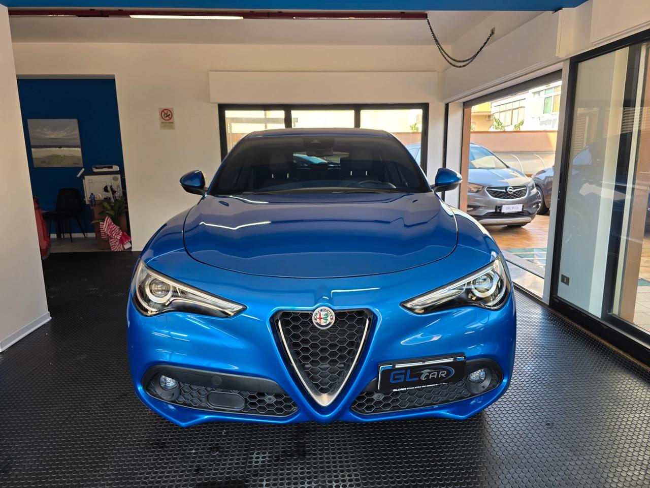Alfa Romeo Stelvio 2.2 210cv Q4 blu misano 2018 FINANZIABILE