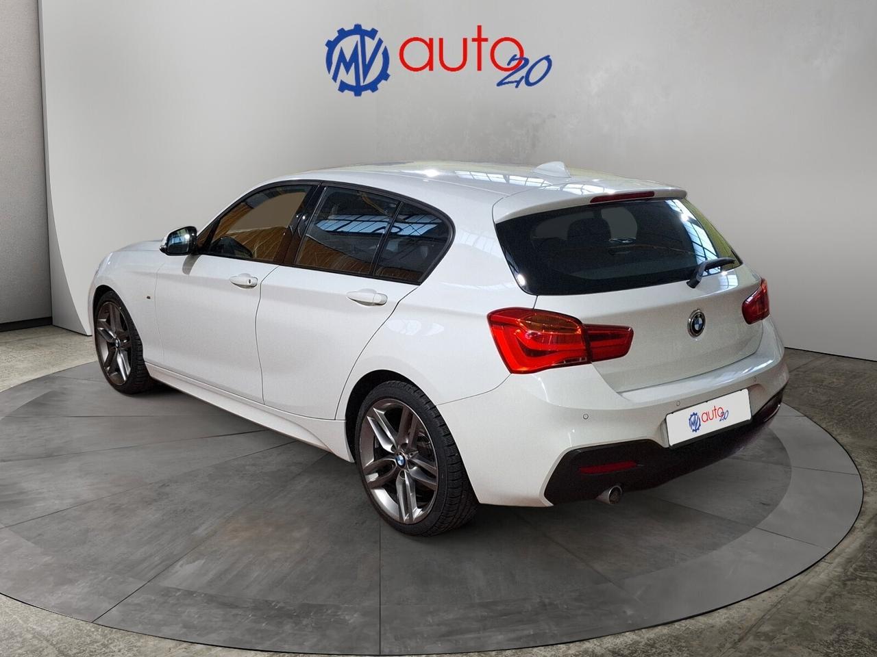 Bmw 114 114d 5p. Msport full optional bianco perla