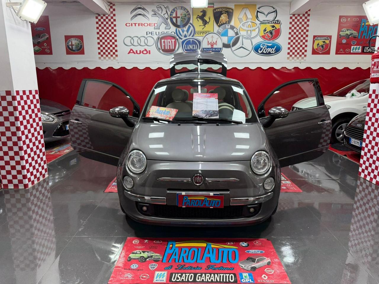 Fiat 500 1.2 70cv Lounge automatica - 2013