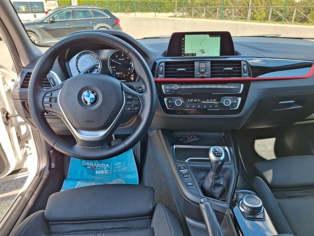 Bmw 116d 5p. Sport Km 93.000 - 2018
