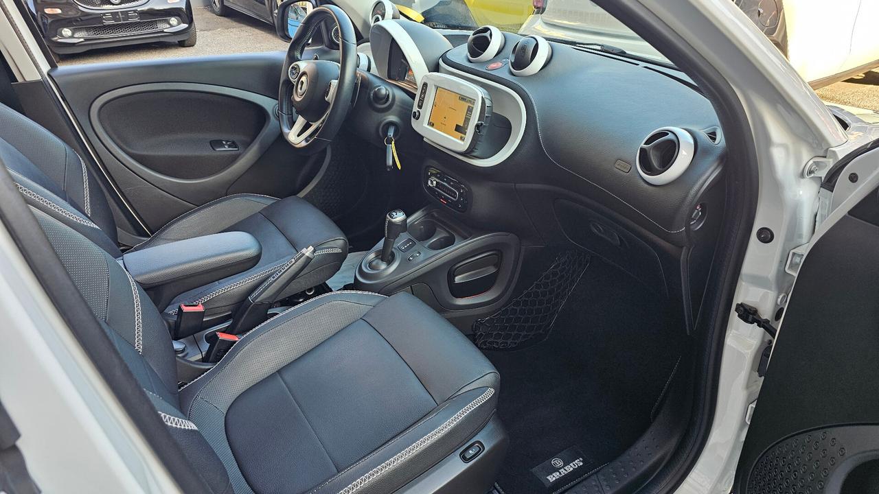 Smart ForFour BRABUS XCLUSIVE CABRIO 109cv UNIPRO' FULL WHITE FULL OPT