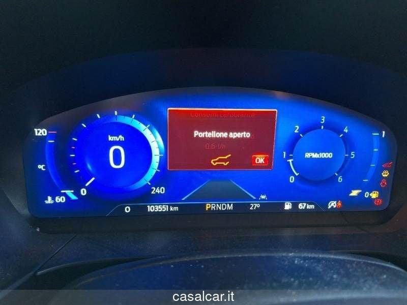 Ford Kuga 1.5 EcoBlue 120 CV aut. 2WD ST-Line 3 ANNI DI GARANZIA KM ILLIMITATI PARI ALLA NUIOVA