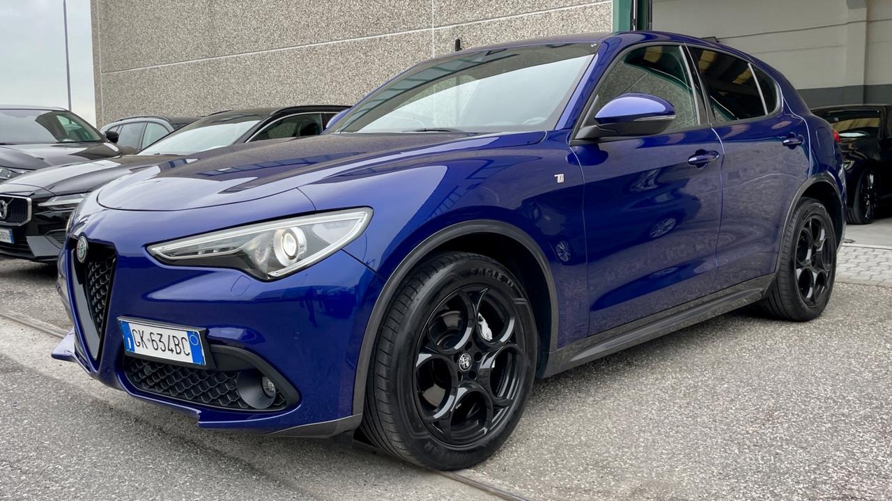 ALFA ROMEO STELVIO 2.2 Q4 TI TURBODIESEL 210CV - VOLANTE E SEDILI IN PELLE RISCALDABILI, MEMORIA