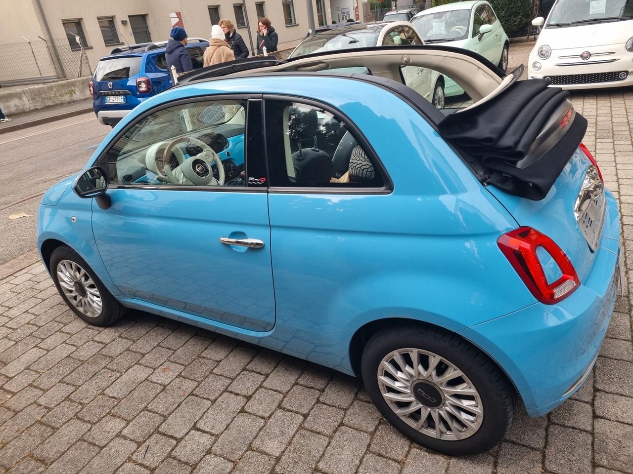Fiat 500 C 1.2 Lounge anno2016 km58000 neopat