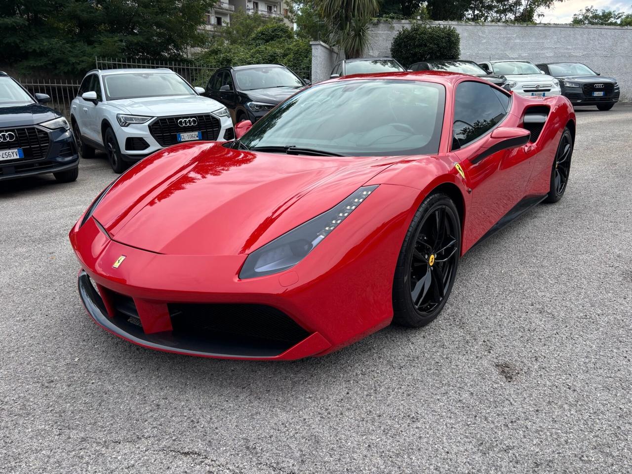 Ferrari 488 GTB ROSSO CORSA PERLA -FULL- CARBONIO TOTALE