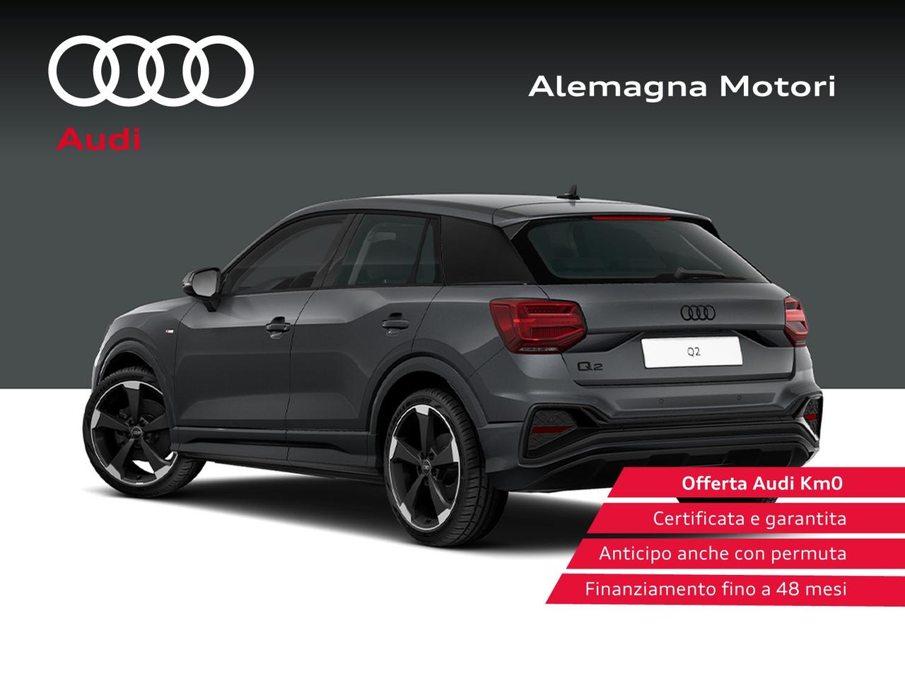 Audi Q2 30 2.0 tdi identity black