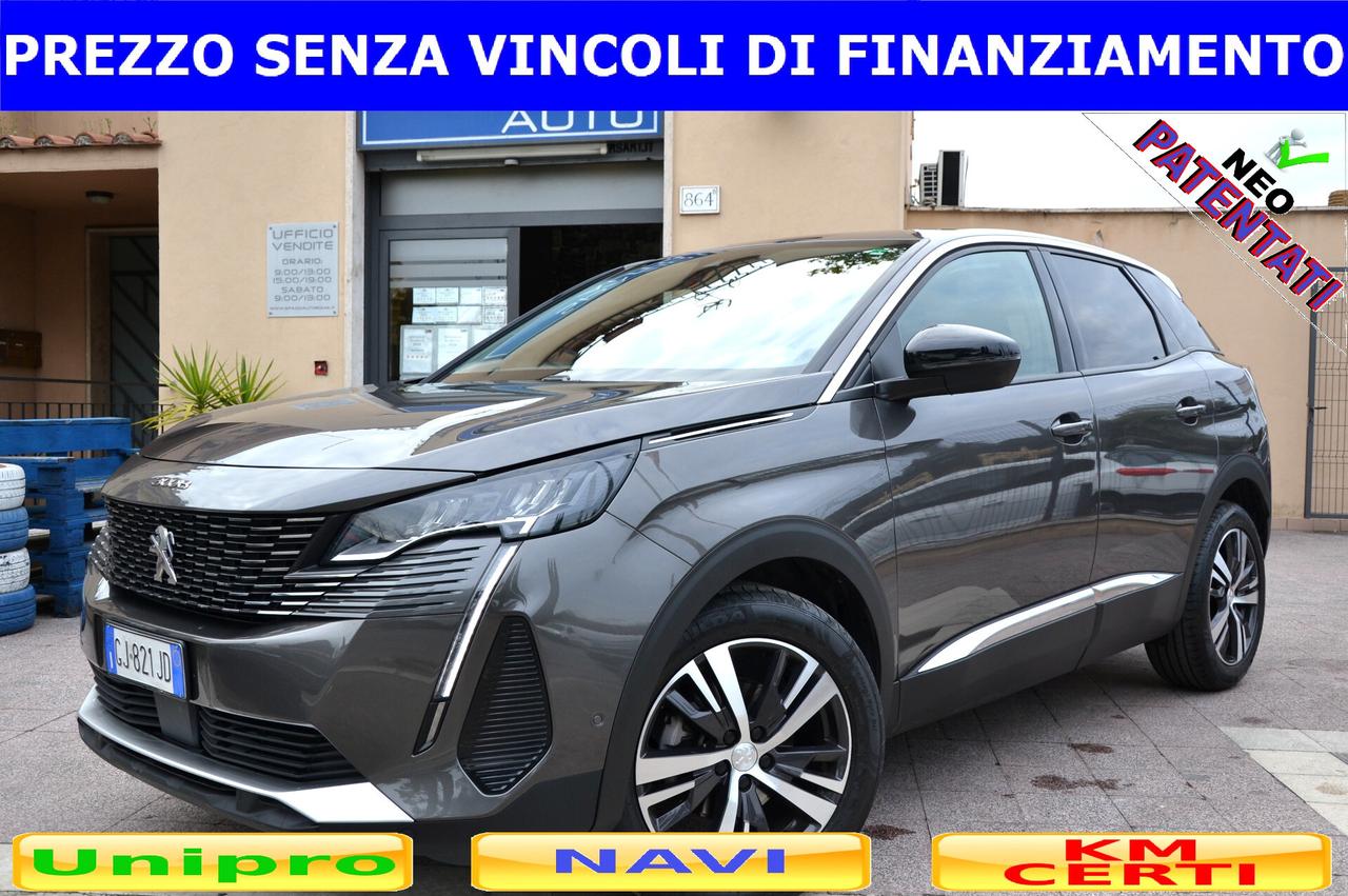 Peugeot 3008 1.5 HDi 130CV EAT8 ALLURE **PREZZO VERO**UNIPRO'*