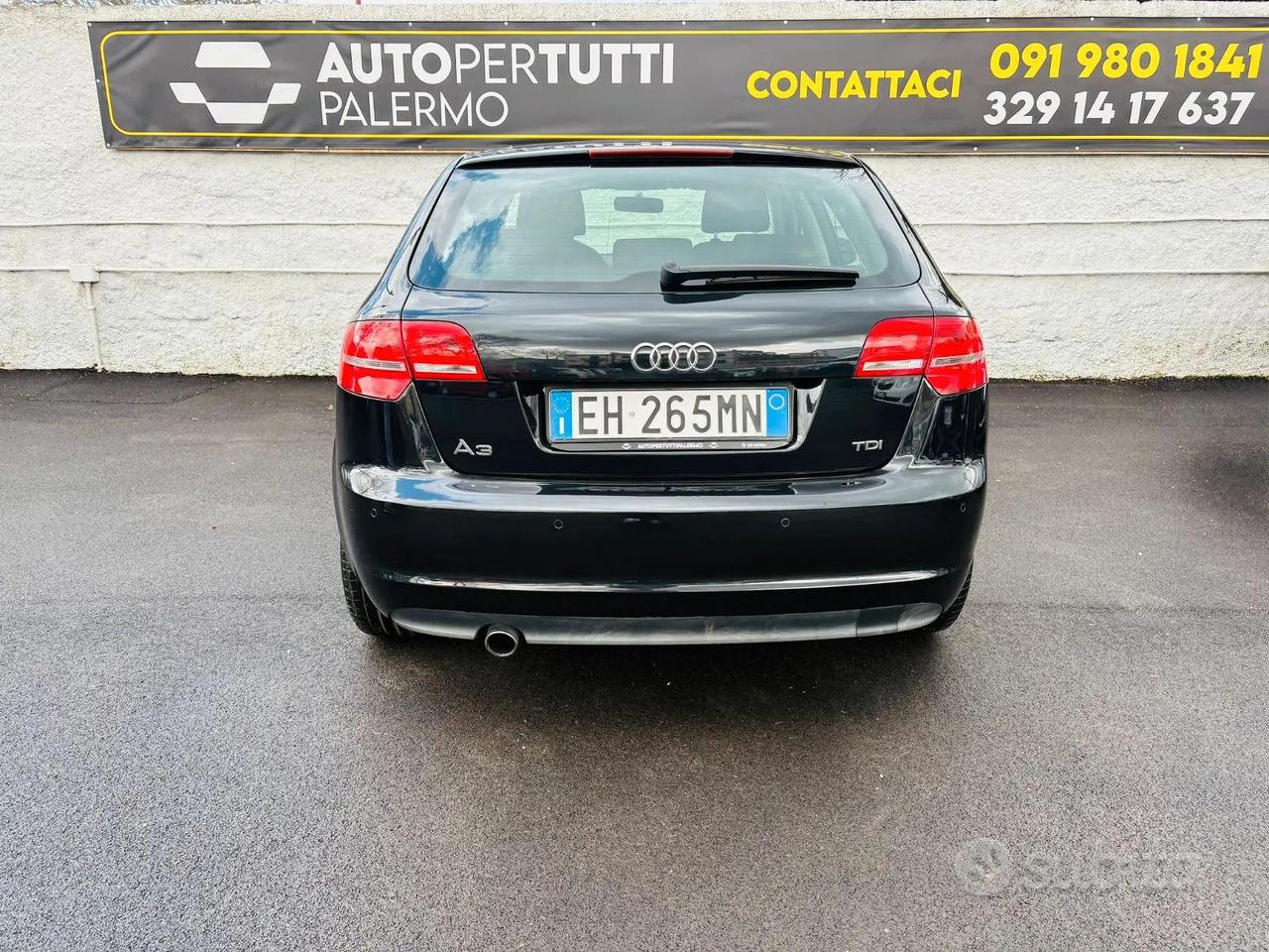 AUDI A3 1.6 TDI SPB AMBIENT PER NEOPATENTATI 90CV