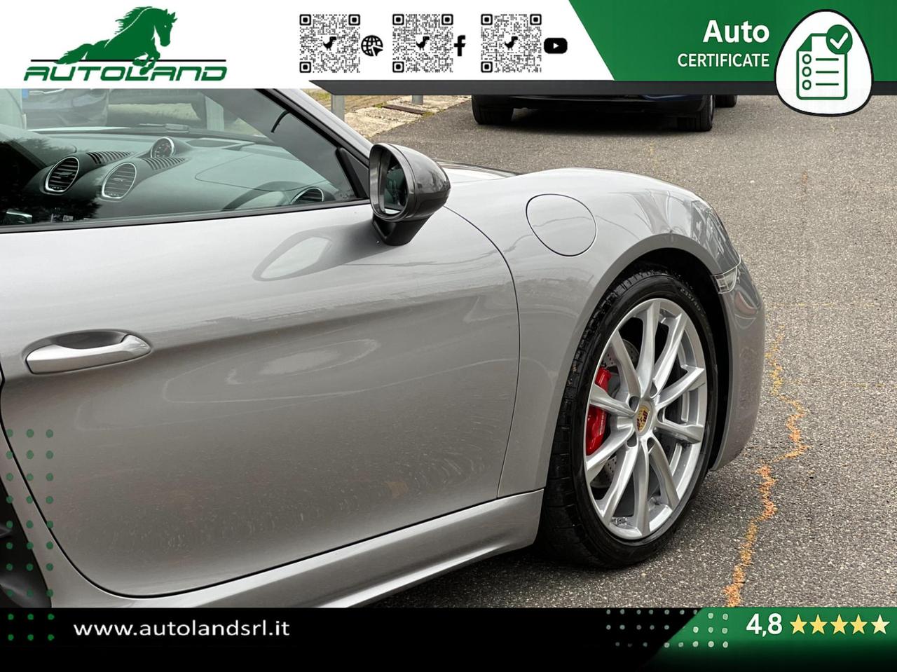 Porsche 718 Cayman 2.0 300cv pdk UNIPRO UFFICIALE