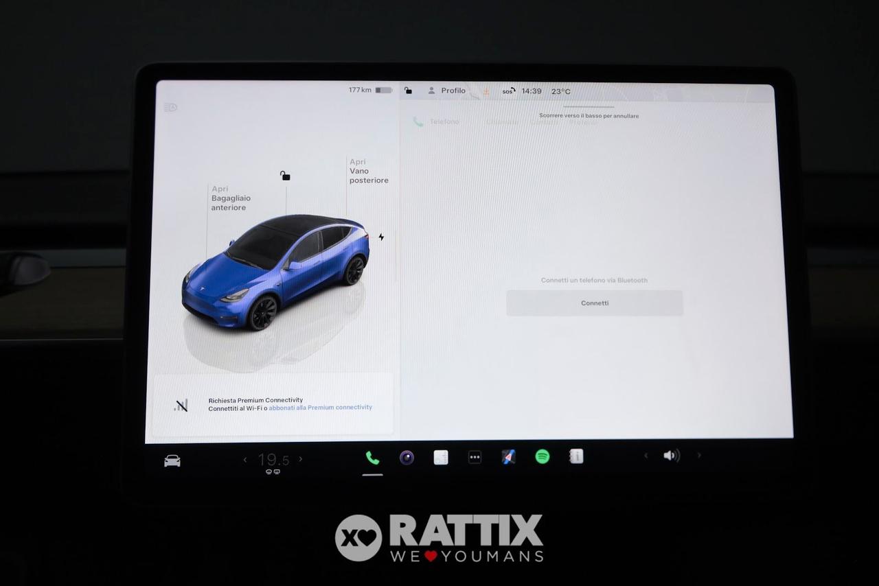 Tesla Model Y motore elettrico 153kW Long Range Dual Motor AWD + tetto panoramico