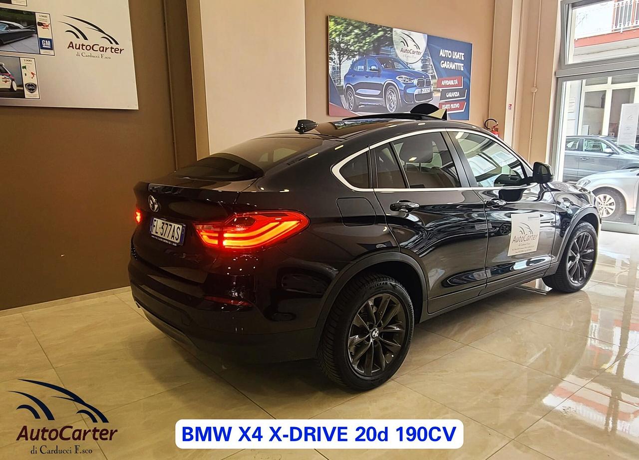 Bmw X4 x-Drive 20d 190CV *TETTO*PERFETTA