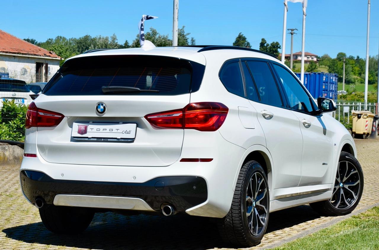 BMW X1 XDRIVE20d MSPORT 190cv AUTO, EURO 6B, SERVICE BMW, TETTO, ALCANTARA, HEAD-UP DISPLAY, 18", PERMUTE