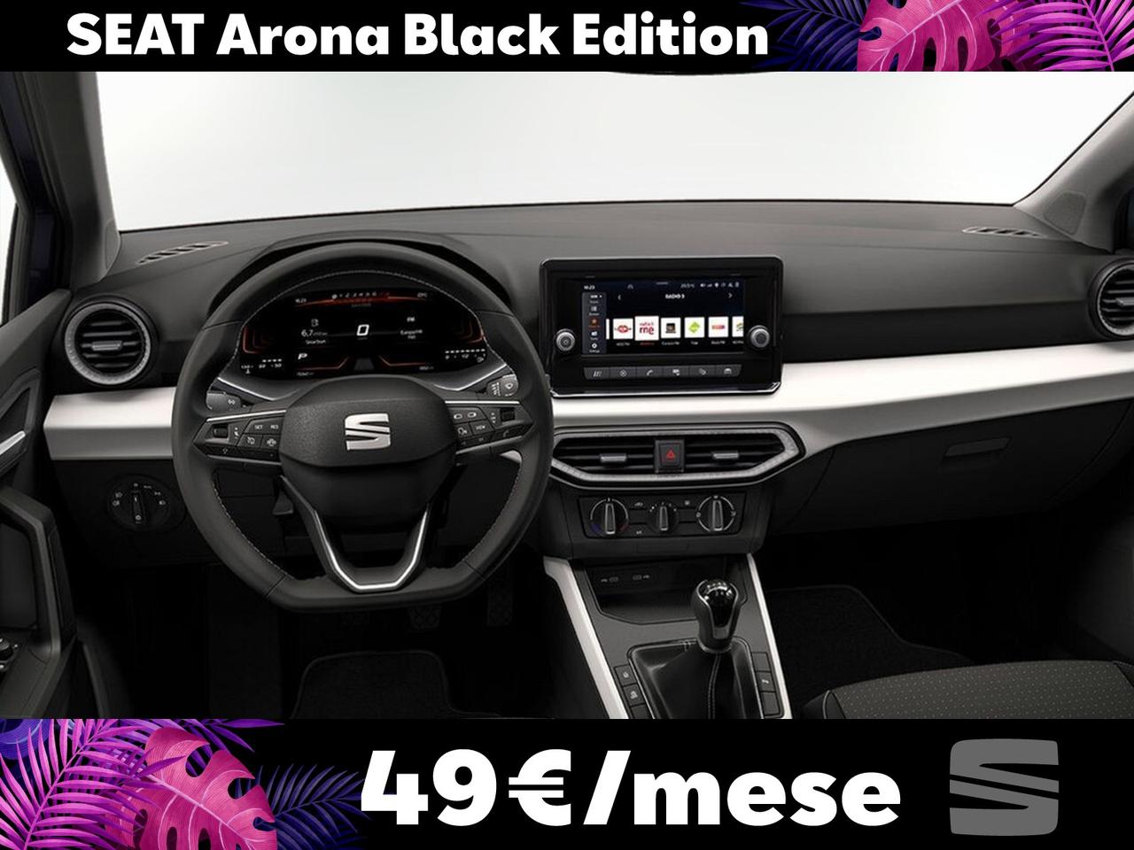 Seat Arona 1.0 ecotsi 95cv black edition
