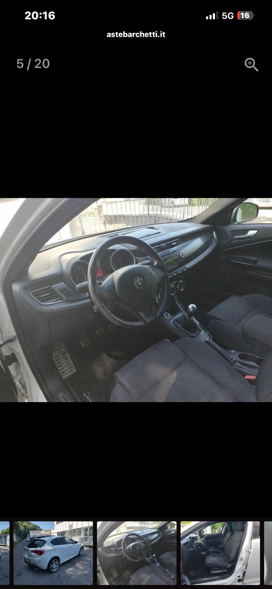 Alfa Romeo Giulietta 1.6 JTDm-2 105 CV Exclusive NEOPATENTATI