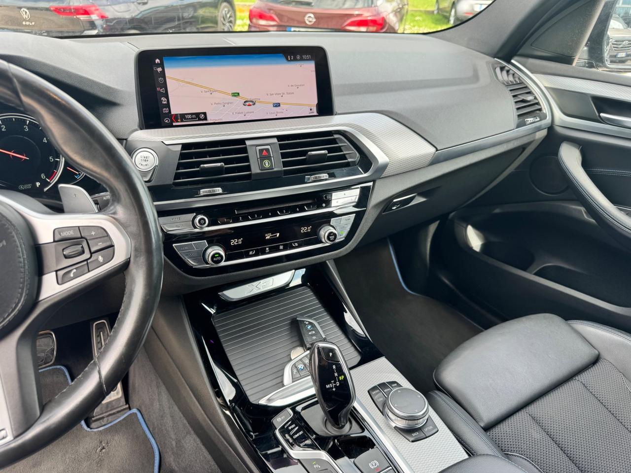 Bmw X3 xDrive 30d 265cv M-sport Full Service Unico Proprietario