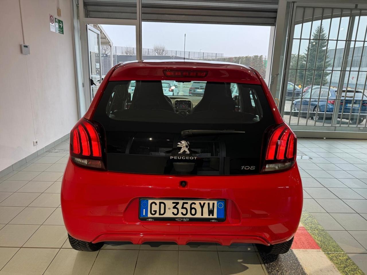 Peugeot 108 VTi 72 S&S 5 porte Allure