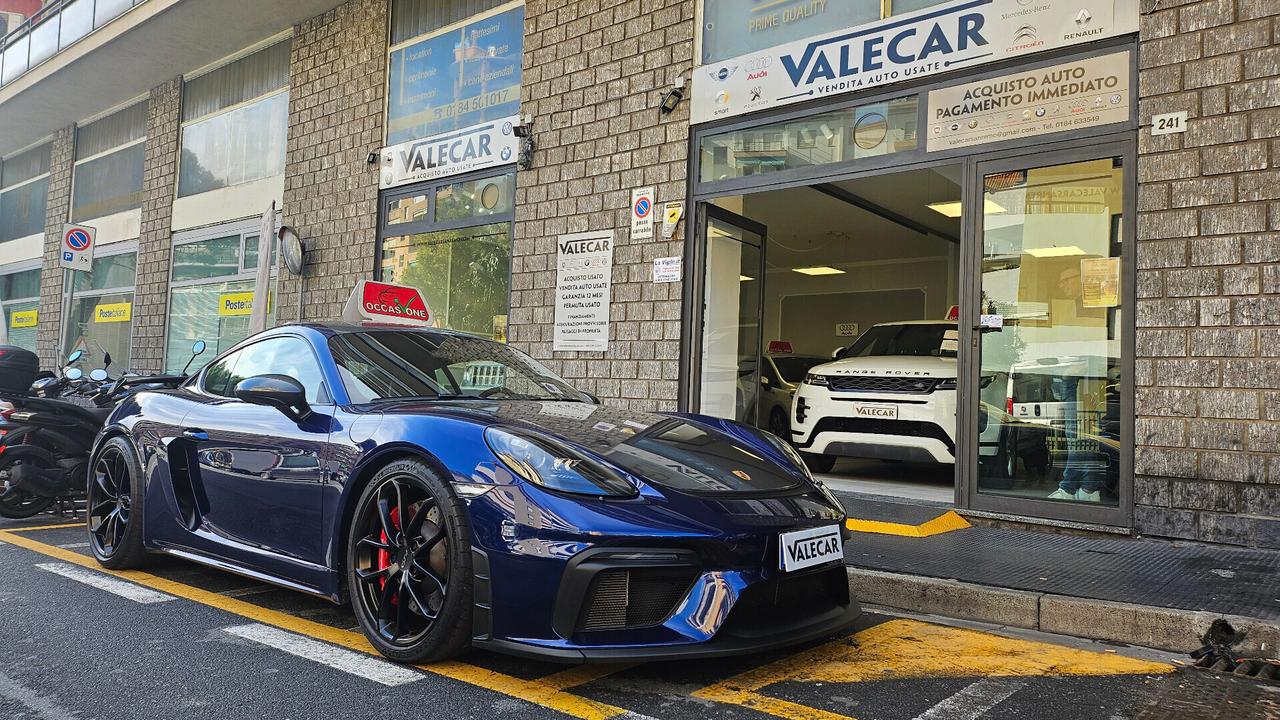 Porsche 718 Spyder Cayman 4.0 GT4 PDK GARANZIA APPROVED 2026