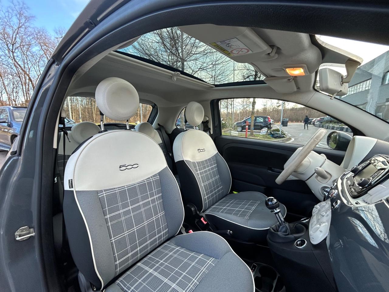 Fiat 500 1.2 LOUNGE TETTO PANORAMICO – 68.000 KM PERFETTA