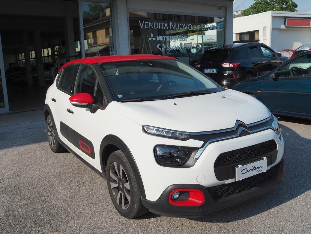 Citroen C3 SHINE 83 cv 5 porte del 2020