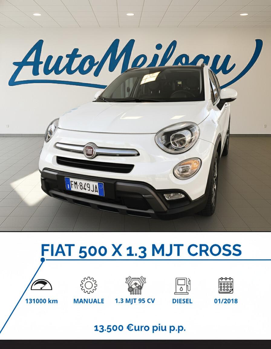 Fiat 500X 1.3 MultiJet 95 CV Cross