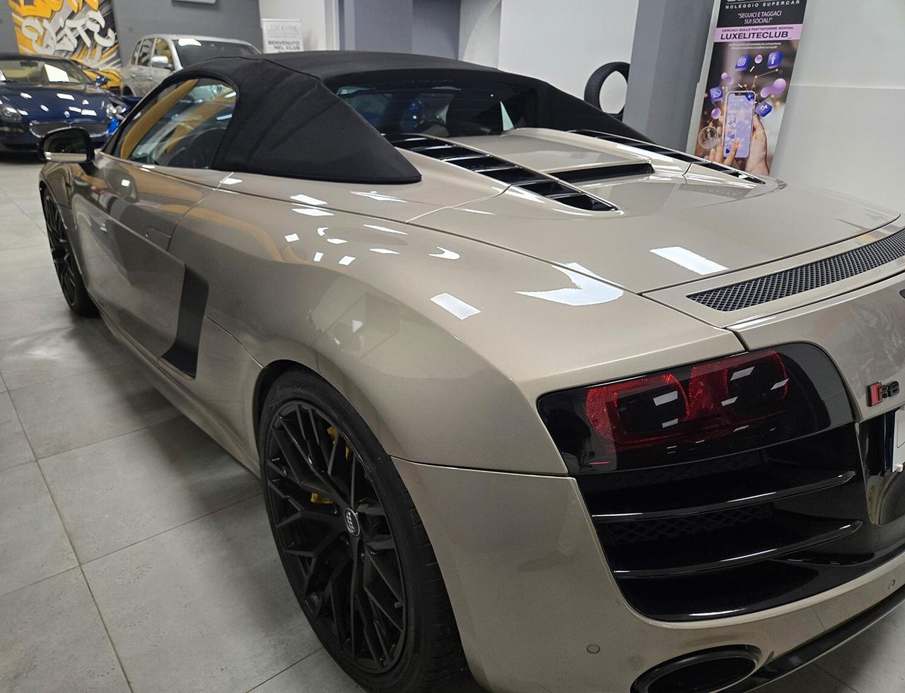 Audi R8 Spyder 5.2 V10 FSI quattro CARBOCERAMICA - SCARICO - FATTURE!!