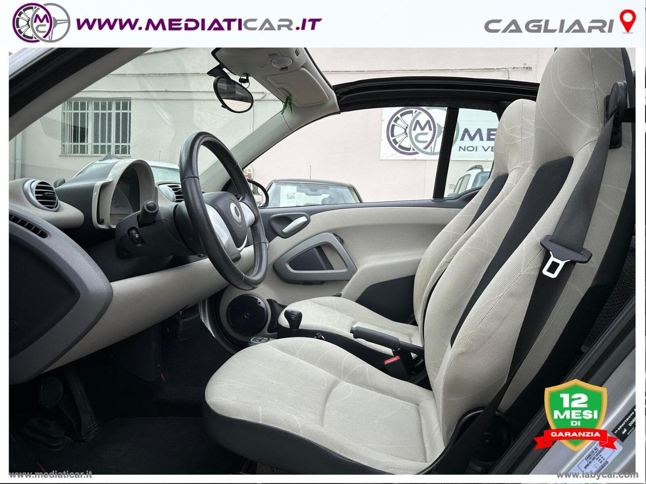 SMART fortwo 1000 52 kW MHD cabrio passion
