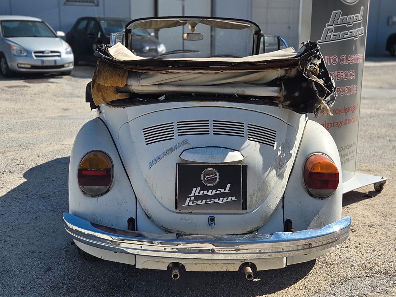 VW MAGGIOLONE CABRIO 1303 15D11 -PROGETTO DI RESTAURO -
