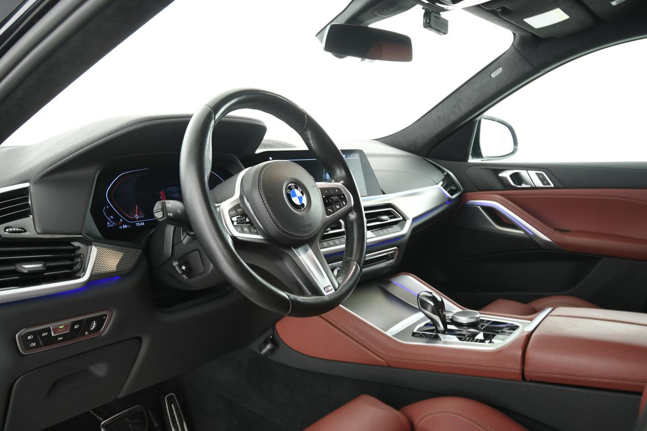 BMW X6 xdrive30d mhev 48V Msport auto CAMERA 360+ACC+PELLE+C21"