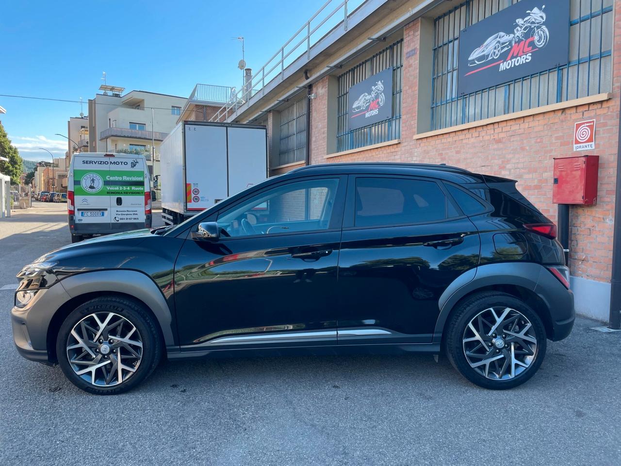 Hyundai Kona 1.6 HYBRID XLINE AUTOMATICA Safety Pack- TAGLIANDI UFFICIALI
