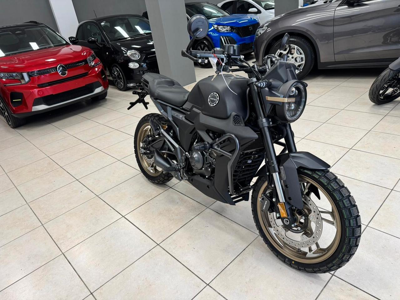 Zontes ZT 125 G TOTAL BLACK