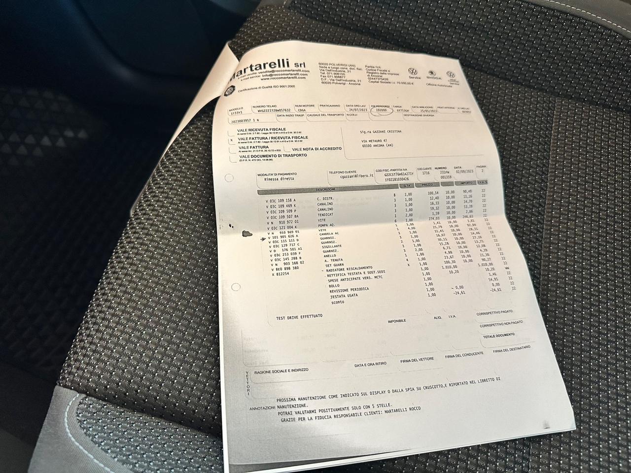 Volkswagen Touran 1.4 TSI Highline EcoFuel metano