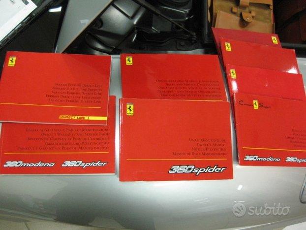 Ferrari 360 Spider F1 1a VERNICE ORIGINALE SOLO KM 24200